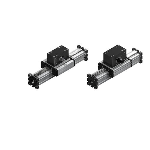 Zahnstangen-Lineareinheit - ELZA / ELDZA - Bahr Modultechnik GmbH - elektrisch / Aluminium