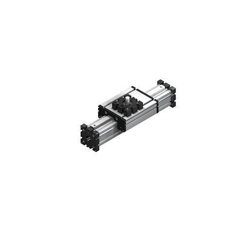 Zahnstangen-Lineareinheit - ELZQ - Bahr Modultechnik GmbH - elektrisch / Aluminium / Präzision