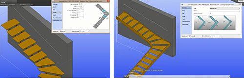 CAD-Software - PowerPack Stairs & Railings - GRAITEC - für die Blechbearbeitung / 3D