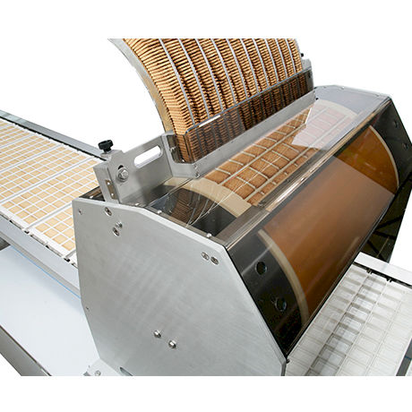 Beschicker für Gebäck - Aasted - linear / für Lebensmittel / für Wafer