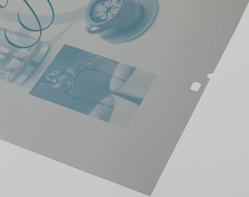 Thermo-Offsetplatte - Azura TS - ECO3 - anodisiertes Aluminium / gekörntes Aluminium / negativ