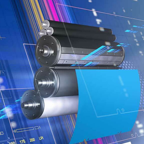 Thermo-Offsetplatte - Energy Verve - ECO3 - anodisiertes Aluminium / gekörntes Aluminium / negativ