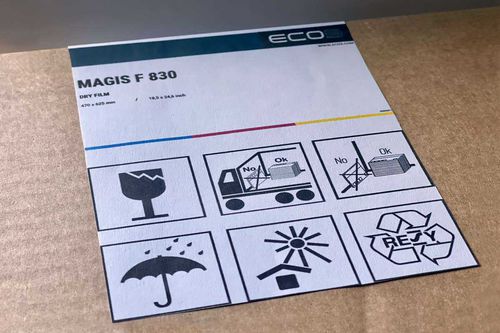 Kaschierfolie - MAGIS F 830 - ECO3 - Laminat / PET / für die Druckindustrie