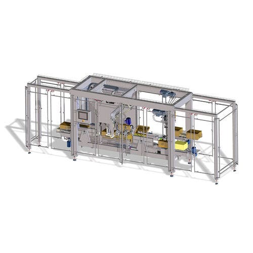 Auspacker zur Rundumetikettierung - DBM - Alpma Alpenland Maschinenbau - vollautomatisch / für Käse