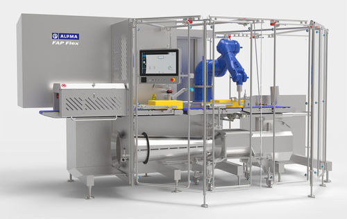 Automatischer Sackentleermaschine - FAP Flex - Alpma Alpenland Maschinenbau - für die Lebensmittelindustrie / für Käse