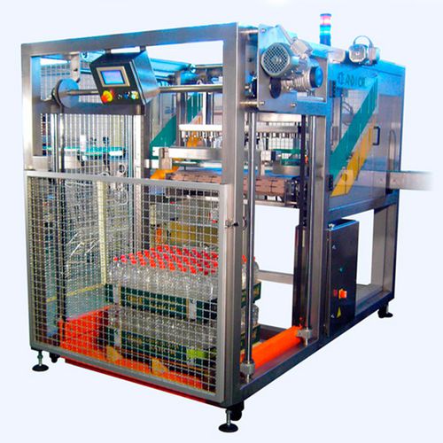 Palettierer für Flaschen - PEM - AND & OR - halbautomatisch / für die Abfüllindustrie / für die Verpackungsindustrie