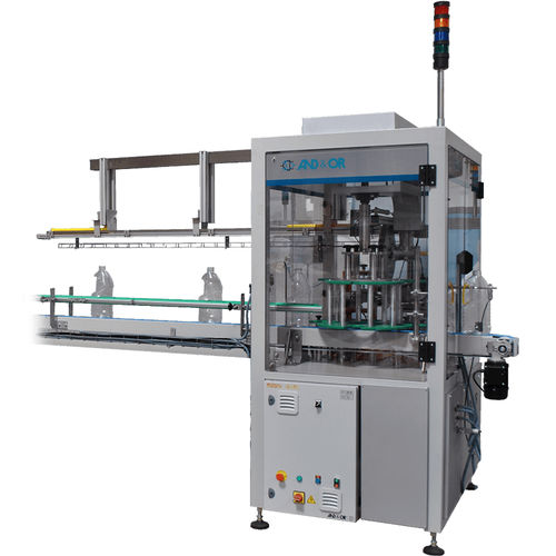 Seitlicher Tragegriffapplikator - SIAL series - AND & OR - automatisch / mit Förderer / für Flaschen