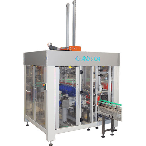 Pick-and-Place-Kartonpacker - EPA - AND & OR - automatisch / für die Lebensmittelindustrie / für Flaschen