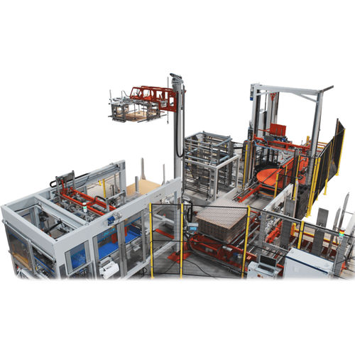 Traypacker Palettiererr / Roboter - ECA series - AND & OR - automatisch / für Flaschen / für die Blasformindustrie