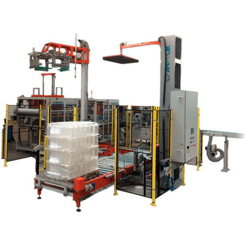 Traypacker Palettiererr / Roboter - ECAM + PFC + RPZ - AND & OR - automatisch / für Flaschen / für die Blasformindustrie