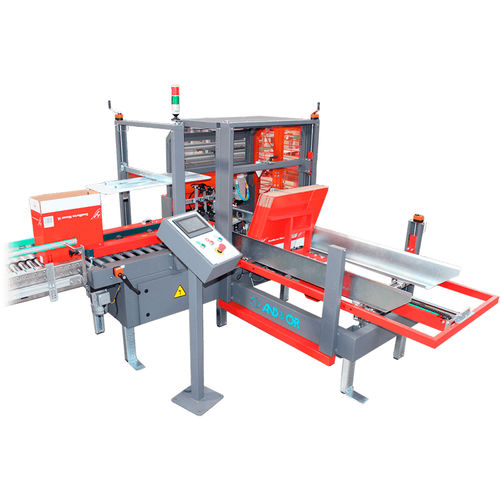 Automatischer Kartonaufrichter - AND & OR - Hotmelt-Klebstoff / mit Klebeband