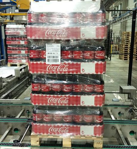 Paletten-Etikettiermaschine - AND & OR - für die Blasformindustrie / für die Abfüllindustrie / für die Verpackungsindustrie
