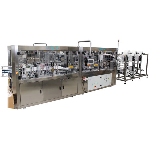 Produktionsanlage für OP-Masken - 80EMPI-55 - AND & OR - für FFP2/FFP3-Masken / automatisch / kontinuierlich