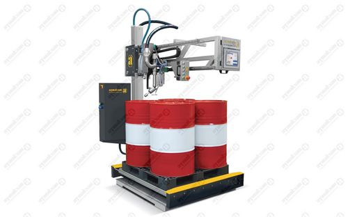 Automatische Abfüllmaschine - LD 304 LCM.PU - Aymaksan Ayla Makina San. A.S. - Fass / für Flüssigkeiten / pneumatisch