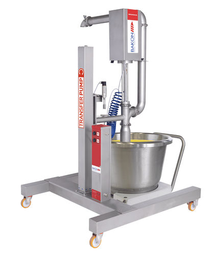 Kolbenpumpe - Bakon B.V., food equipment - für Creme / Druckluft / mobil