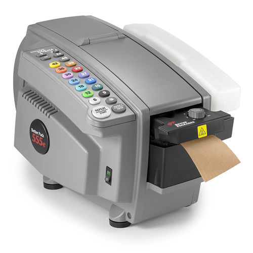 Spender für Gurtband - Better Pack 555eSA series - Better Packages, Inc. - automatisch / elektronisch / für Hochvolumen