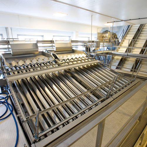 Kalibrieranlage für Fisch - Cabinplant A/S - für Gemüse / Krabben / Rollen