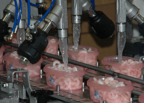 Pökelinjektor für Käse - Cabinplant A/S - Krabben