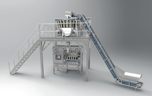 Gießmaschine für Wurst - Cabinplant A/S - automatisch / Mehrkopf / mit Rührer
