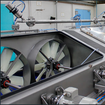 Luft-Abtaumaschine - Cabinplant A/S - für Fisch / Fleisch / Krabben