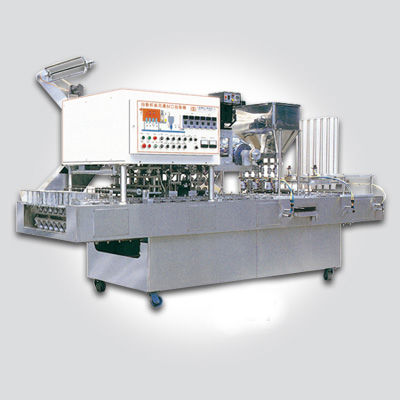 Automatische Füll- und Siegelanlage - AST Series - San Tung Machine Industry Co., Ltd. - für Lebensmittel / Becher / für Eiscreme