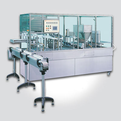 Vollautomatische Füll- und Siegelanlage - FST Series - San Tung Machine Industry Co., Ltd. - für Lebensmittel / für Flüssigkeiten / Becher
