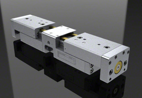 Pneumatischer Antrieb - BBZ series - TOSS GmbH & Co. KG - linear / doppeltwirkend / Befestigung