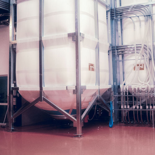 Silo mit konischem Boden - Silsystem - Cepi Spa - flexibel / mit Extraktor / mit Mixer