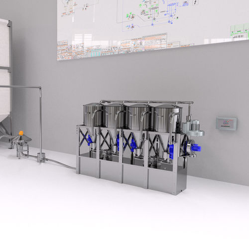 Pulver-Mikrodosiergerät - Trimix - Cepi Spa - Granulat / volumetrisch / per Gewicht
