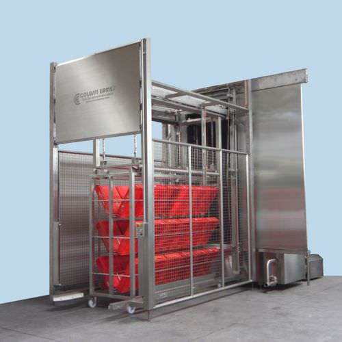 Wasser-Waschanlage - Colussi Ermes - Sprüh / per Rotation/Rührung / automatisch