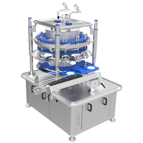 Automatische Abfüllmaschine - Typ_301 - NIKO Nahrungsmittel-Maschinen GmbH & Co. KG - für Töpfe / für Flüssigkeiten / für pastöse Produkte