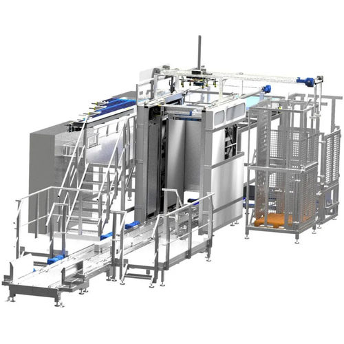 Entpalettierer für Industrieanwendungen - Typ_033 - NIKO Nahrungsmittel-Maschinen GmbH & Co. KG - halbautomatisch / halbautomatisch / automatisch