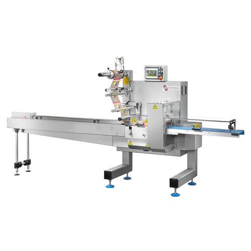 Automatische Verpackungsmaschine - AURIGA 500 E - DELFIN S.r.l. - horizontal / Flowpack / mit Vertüllen