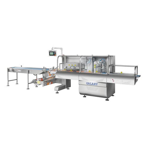 Automatische Verpackungsmaschine - GALAXY 700 E - DELFIN S.r.l. - horizontal / mit Vertüllen / Flow-Pack
