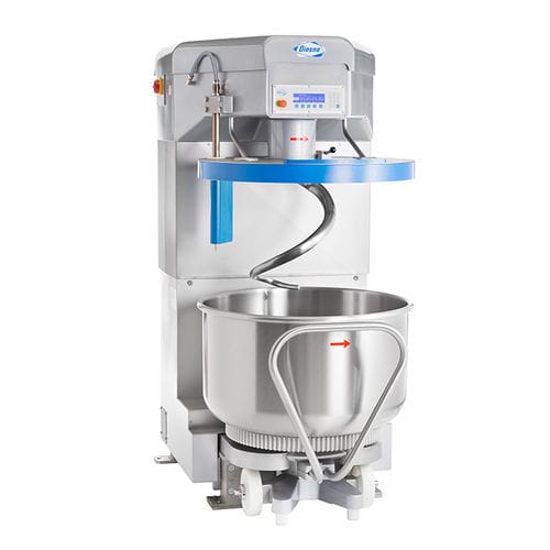 Spiralteigkneter - SPV series - DIOSNA Dierks & Söhne GmbH - für Bäckerei / abnehmbarer Schüssel / rotierenden Mischbehältern
