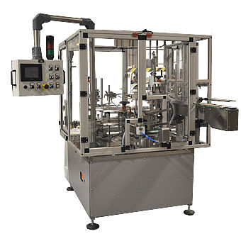 Kartonierer mit oberer Öffnung - AV50 - F.C.L. Engineering - getaktete Funktion / für Flaschen / Rohr