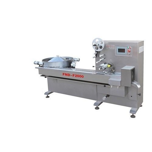 PLC-gesteuerte Verpackungsmaschine - FND-F2000 - Taizhou Funengda Industry Co., Ltd. - servogesteuert / horizontal / für Kissenverpackungen