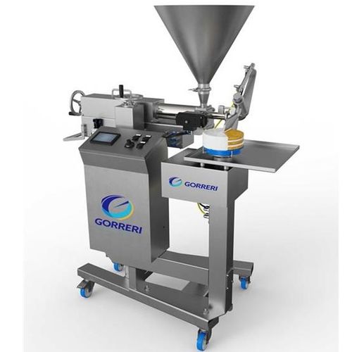 Volumetrische Gießmaschine - DVG500RP - Gorreri S.r.l. - für Kekse / für Konditoreien / für Lebensmittel