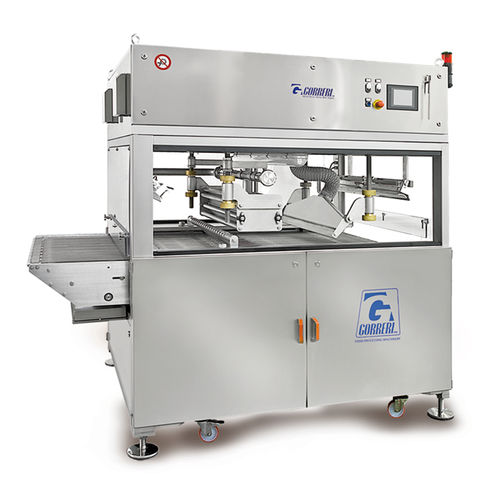 Schokoladen-Beschichtungsmaschine - ENROBMATIC - Gorreri S.r.l. - für die Lebensmittelindustrie / Edelstahl
