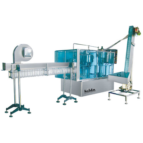 Abfüll- und Verschließanlage / Monoblock - M/S. Hilda Automation  - für Kunststoffflaschen / automatisch