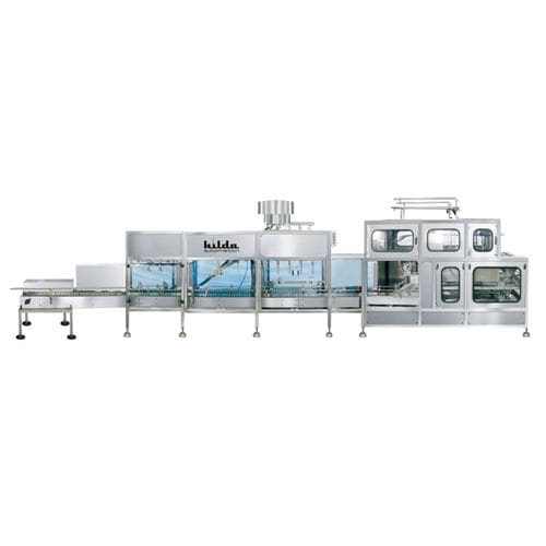 Spül-, Füll- und Verschließmaschine / für Töpfe - M/S. Hilda Automation 