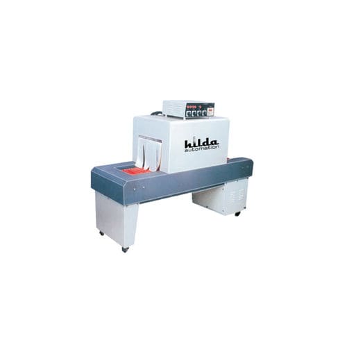 Halbautomatische Schrumpffolienverpackungsmaschine - M/S. Hilda Automation  - für Flaschen