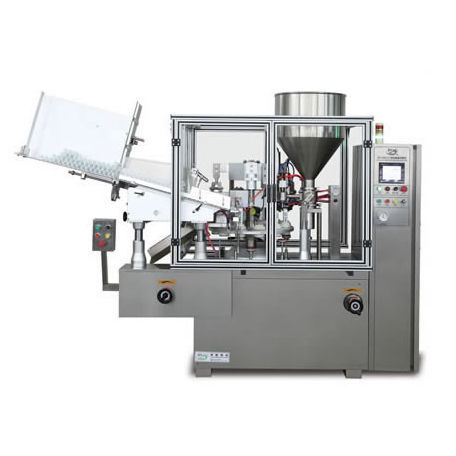 Automatische Abfüllmaschine mit Traysealer - GF-400 series - Zhejiang Hualian Pharmaceutical Machinery Co., Ltd. - für Tuben / für Pharmaprodukte / für Kosmetik