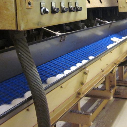 Förderband mit Luftschlitzen - KRM 50 - Jonge Poerink Conveyors - modular / POM / Polyamid