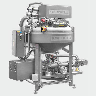 Silo / konischer Zylinder - 253 - Karl Schnell GmbH & Co. KG - für Käse / für die Lebensmittelindustrie