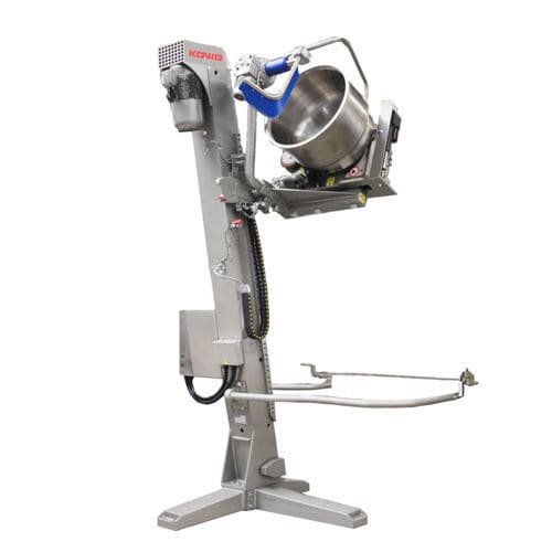 Hubkipper - König Maschinen GmbH - elektrisch / für Sortierkästen / für Teigbehälter