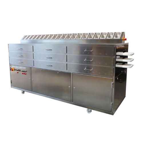 Luftkühler - BK 325/3/1 - LCM Schokoladenmaschinen GmbH - für die Lebensmittelindustrie / mehrstufig