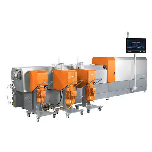 Extruder / gleichlaufende Doppelschnecken - ZSE 60 iMAXX - Leistritz Extrusionstechnik GmbH - Aufbereitung / für Masterbatch / korrosionsbeständig