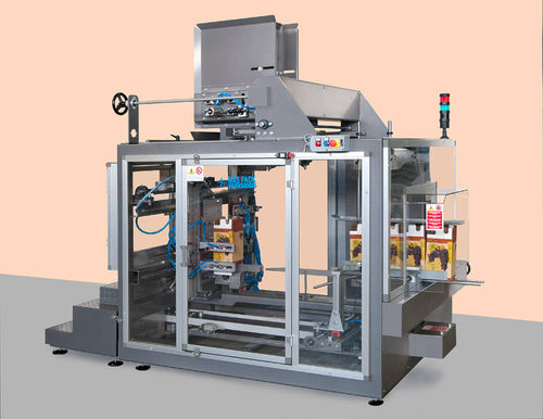 Automatischer Kartonaufrichter - MAS 20-9-BIB - MAS PACK - Hotmelt-Klebstoff / Verschluss von unten / mit präzisem Faltvorgang