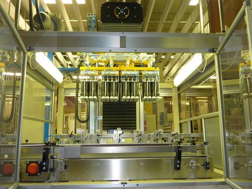 Vertikaler Auspacker - DEPACK 20-16 - MAS PACK - Pick-and-Place / automatisch / für Flaschen